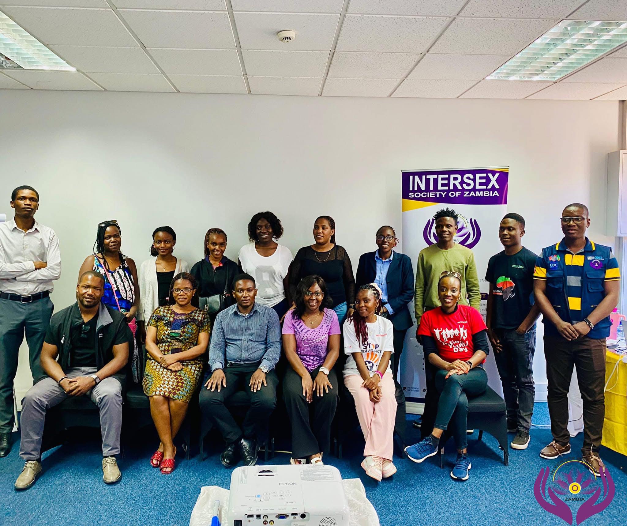 Why was the Intersex Society of Zambia formed?